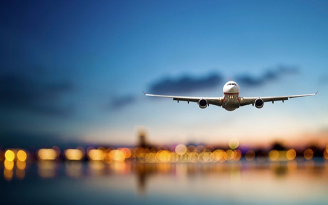 Corporate airline spending down, hotel spending up