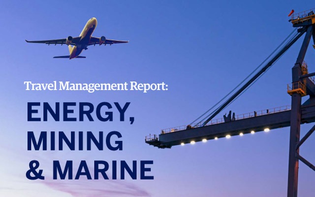 New Amex GBT report on business travel in the energy, mining and marine sectors