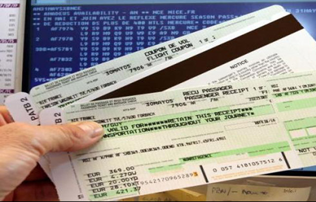 The cost of correcting typos on airline tickets