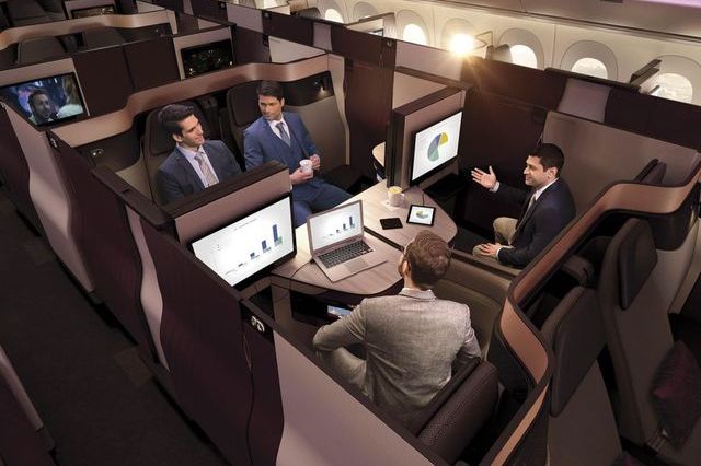 Five novel ideas to improve the in-flight experience on airplanes