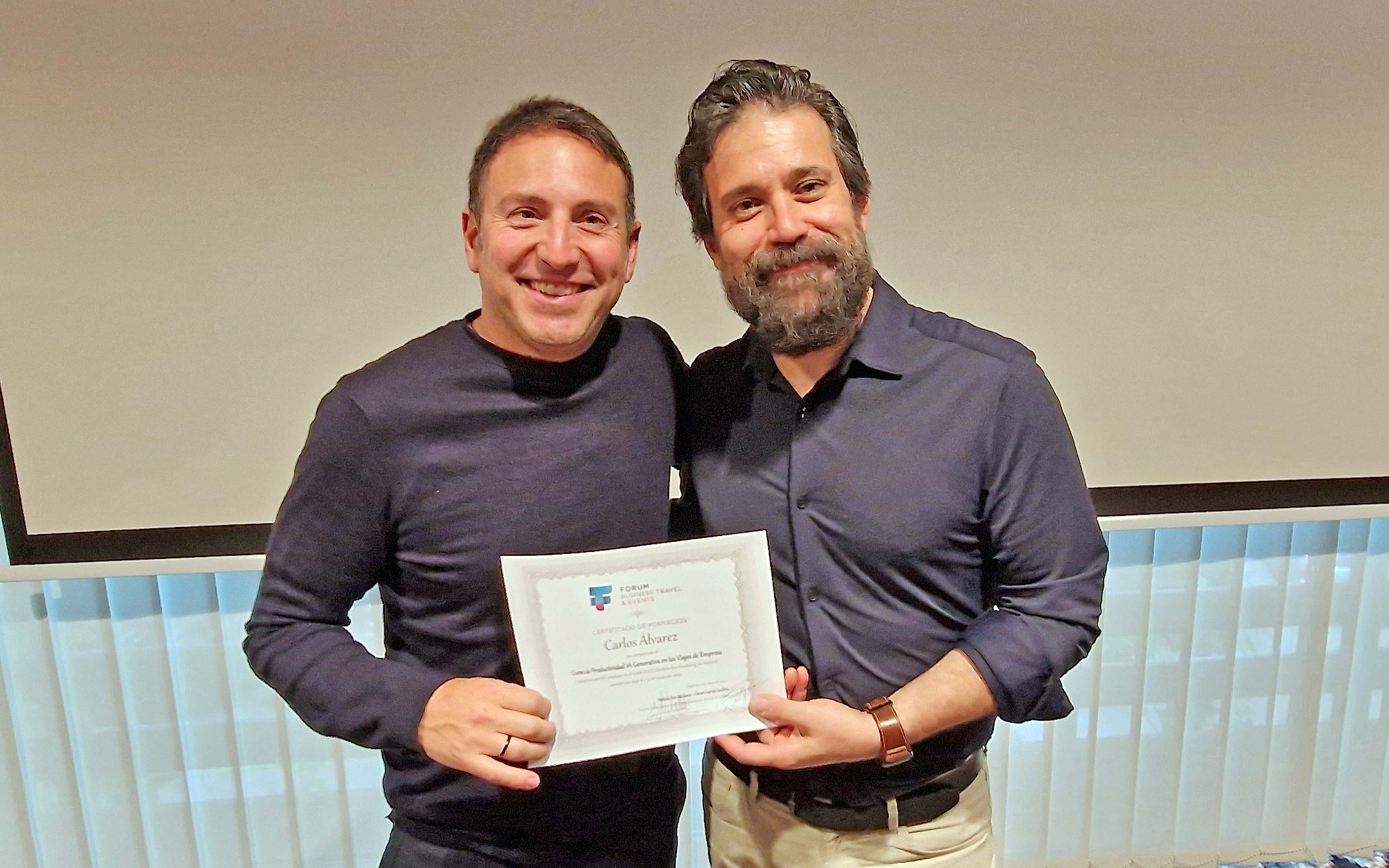 GENERATIVE PRODUCTIVITY COURSE ON BUSINESS TRAVEL_Madrid