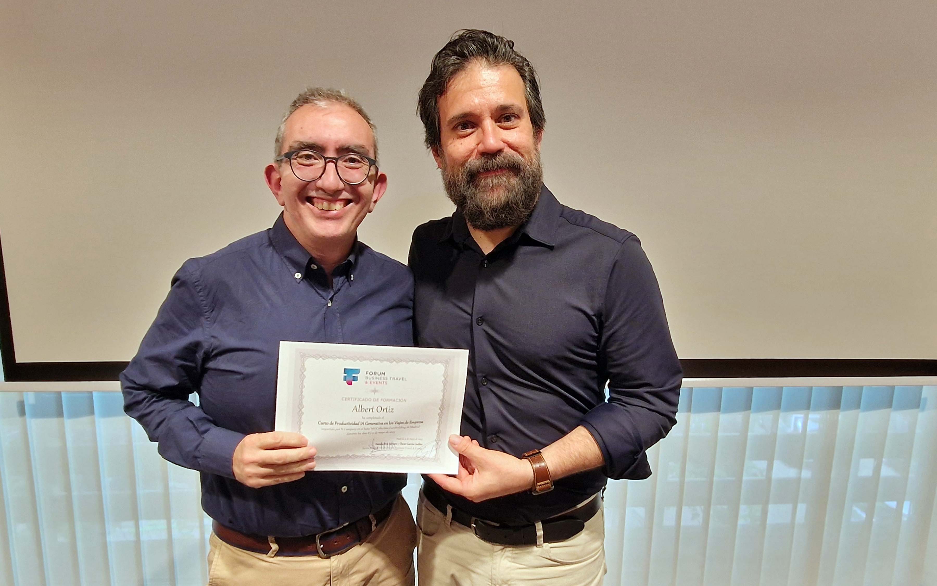 GENERATIVE PRODUCTIVITY COURSE ON BUSINESS TRAVEL_Madrid