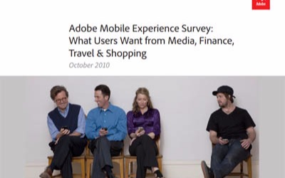 What Users Want from Media, Finance, Travel & Shopping