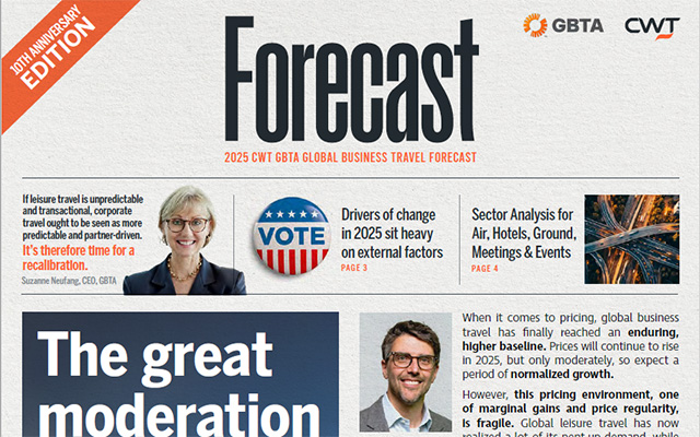 2025 CWT-GBTA Global Business Travel Forecast