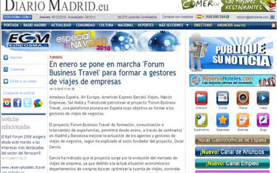 Forum Business Travel' to be launched in January to train corporate travel managers