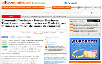 Forum Business Travel kicks off this Tuesday in Madrid to train corporate travel managers