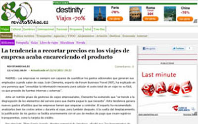 The tendency to cut prices in corporate travel ends up making the product more expensive.