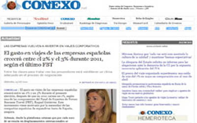 Spanish corporate travel spending will grow between 2% and 3% in 2011