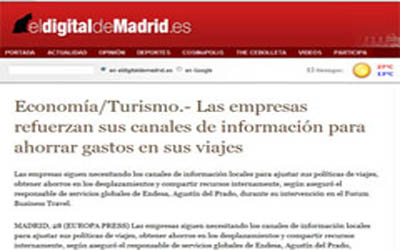 Companies strengthen their information channels to save on travel expenses