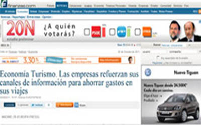 Companies strengthen their information channels to save on travel expenses