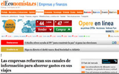 Companies strengthen their information channels to save on travel costs