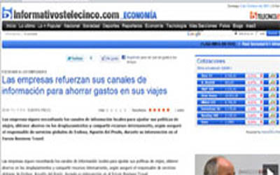 Companies strengthen their information channels to save on travel costs