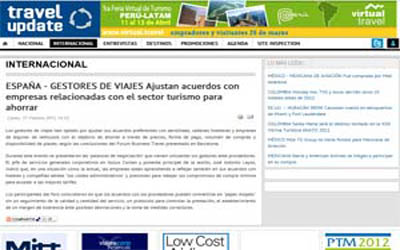 TRAVEL MANAGERS. Adjust agreements with companies related to the tourism sector to save money.