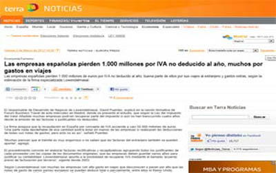 Spanish companies lose 1,000 million euros in non-deducted VAT per year