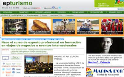 The professional expert course in international business travel and events training is born