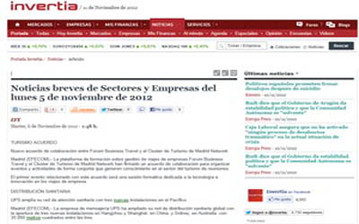 New collaboration agreement between Forum Business Travel and the Madrid Tourism Cluster Network