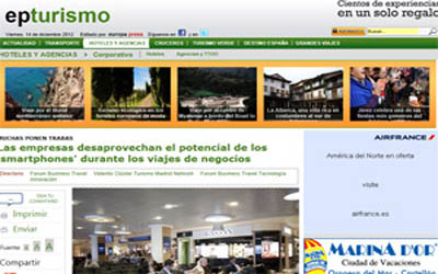 Companies miss out on the potential of smartphones during business trips