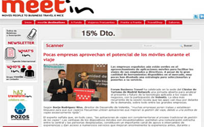 Few companies are harnessing the potential of mobile while traveling