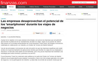 Companies miss out on the potential of smartphones during business trips