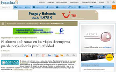 Cutting corners on corporate travel can hurt productivity