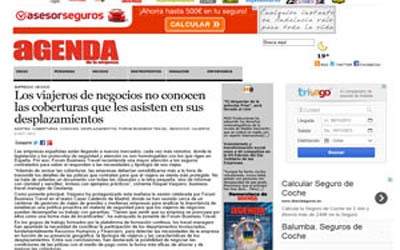 Business travelers are not aware of the coverages that assist them in their travels