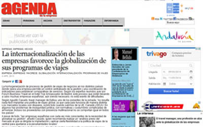 The internationalization of companies favors the globalization of their travel programs