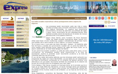 Corporate social networks gain prominence among business travelers