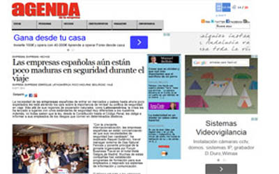  Spanish companies are still not mature enough in terms of travel security