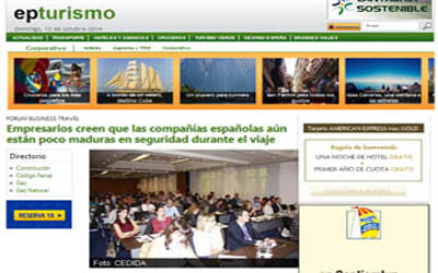 Businessmen believe that Spanish companies are not yet mature enough in terms of travel security