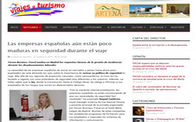Spanish companies are still not mature enough in terms of travel security