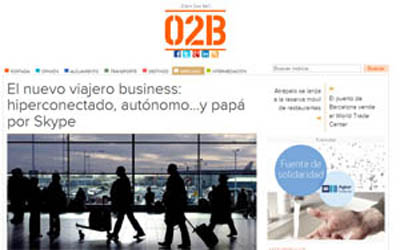 The new business traveler: hyperconnected, autonomous...and daddy by Skype