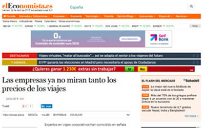 Companies no longer look so closely at travel prices