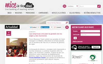 Businesses link travel and meetings management