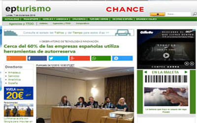Nearly 60% of Spanish companies use self-booking tools