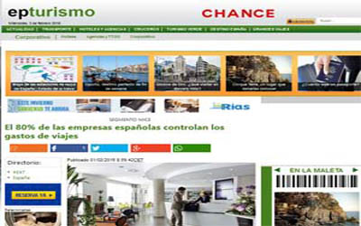 80% of Spanish companies control travel expenses