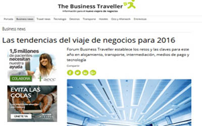 Business travel trends for 2016