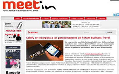 Cabify joins the sponsors of Forum Business Travel