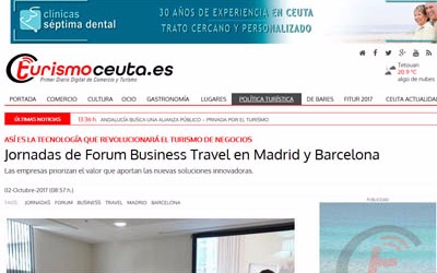 Forum Business Travel conferences in Madrid and Barcelona