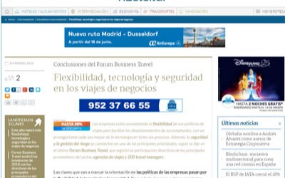  Flexibility, technology and security in business travel