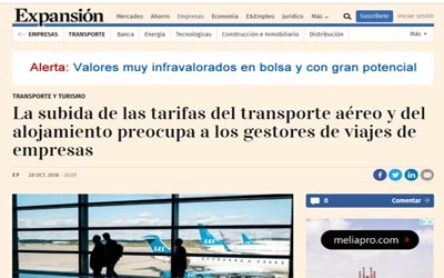 Rising air fares and lodging rates worry travel managers in