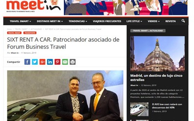 SIXT RENT A CAR. Associate Sponsor of Forum Business Travel