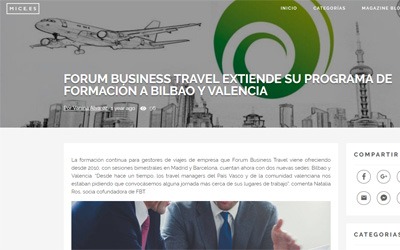 Forum Business Travel expands its training program to Bilbao and Valencia