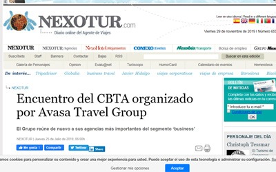 CBTA meeting organized by Avasa Travel Group