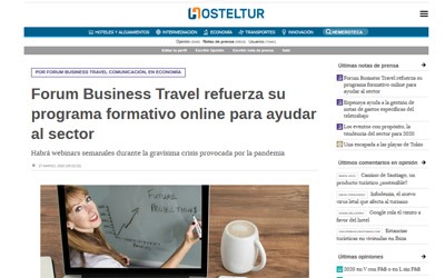 Forum Business Travel reinforces its online training program to help the industry