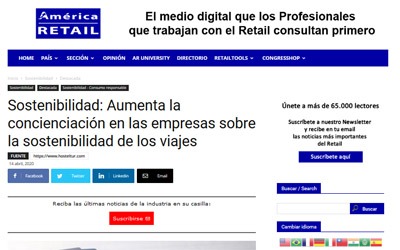 Sustainability: Increasing corporate awareness of travel sustainability