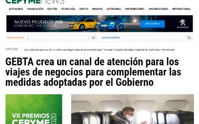  GEBTA creates a service channel for business trips