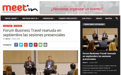 Forum Business Travel resumes face-to-face sessions in September