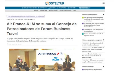 Air France-KLM joins Forum Business Travel Sponsor Council