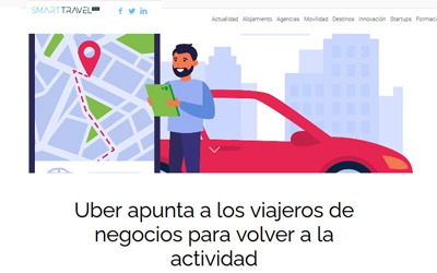 Uber targets business travelers to get back in business