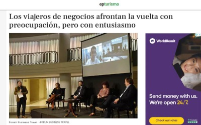 Business travelers face return with concern, but enthusiasm